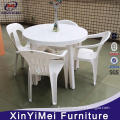 Hot selling plastic dining chair table